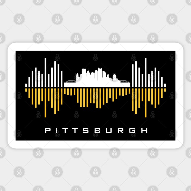 Pittsburgh Soundwave Sticker by blackcheetah